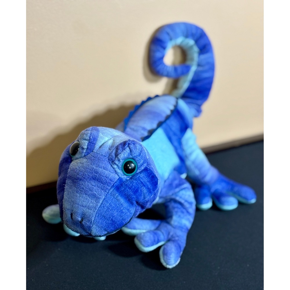 Kohls Cares Eric Carle The Mixed-Up Chameleon Blue Plush Stuffed Animal 15 inch